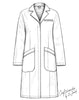 DR1 Ladies Lab Coat